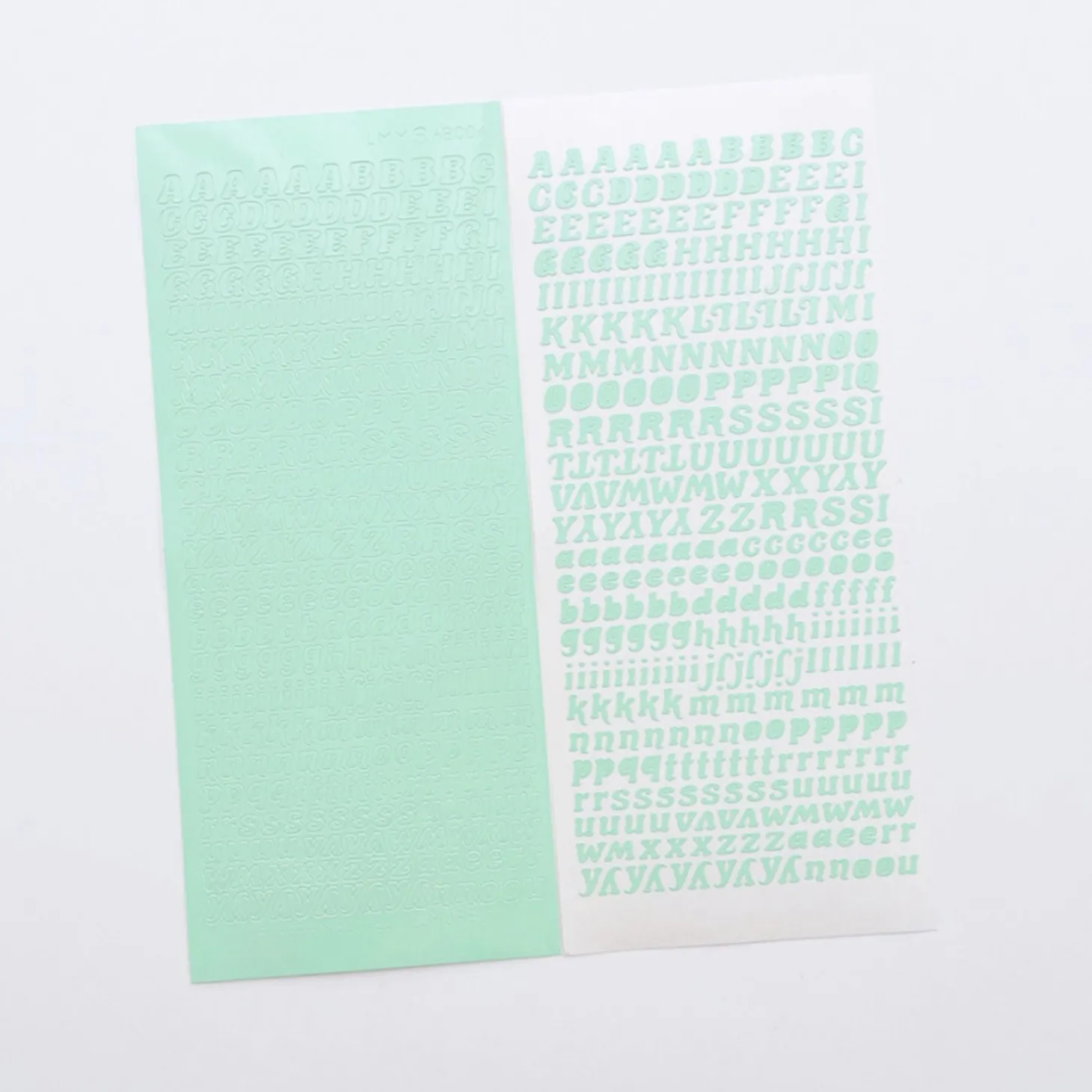 Wiggle Alphabet Slim Sticker