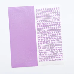 Wiggle Alphabet Slim Sticker