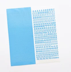 Wiggle Alphabet Slim Sticker