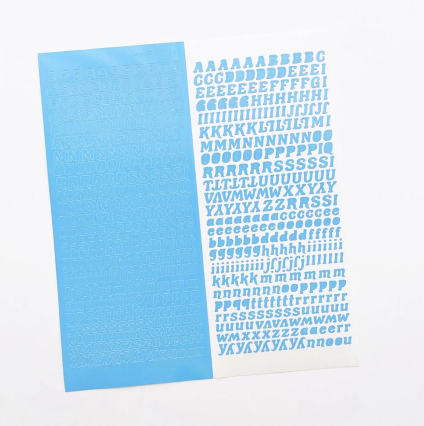 Wiggle Alphabet Slim Sticker