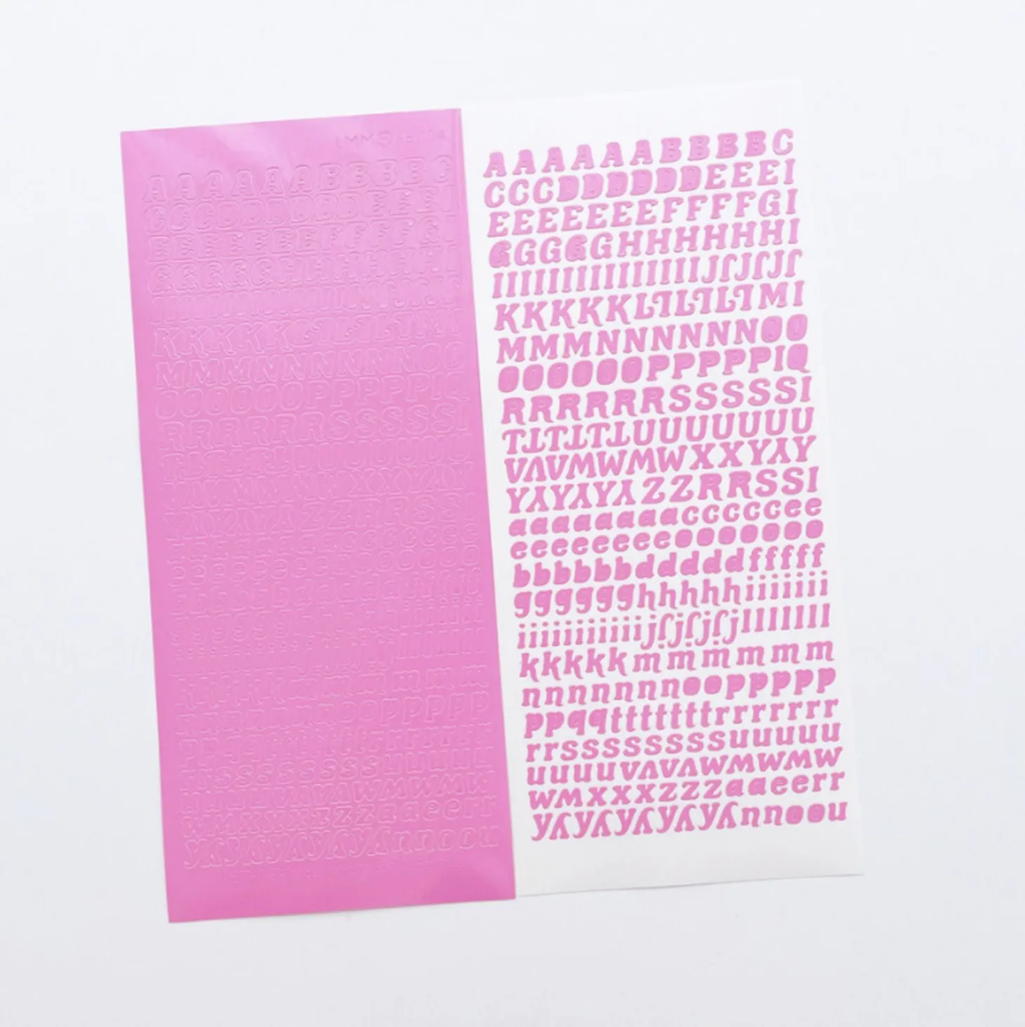 Wiggle Alphabet Slim Sticker