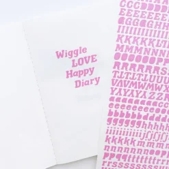 Wiggle Alphabet Slim Sticker
