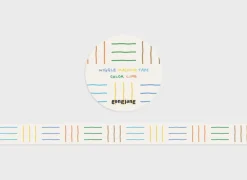 Wiggle Line Masking Tape