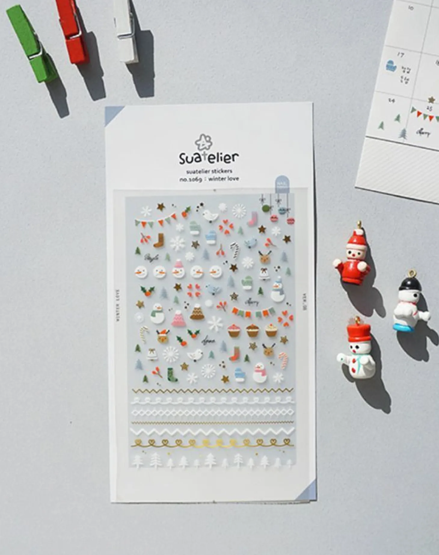 Winter Love Deco Sticker