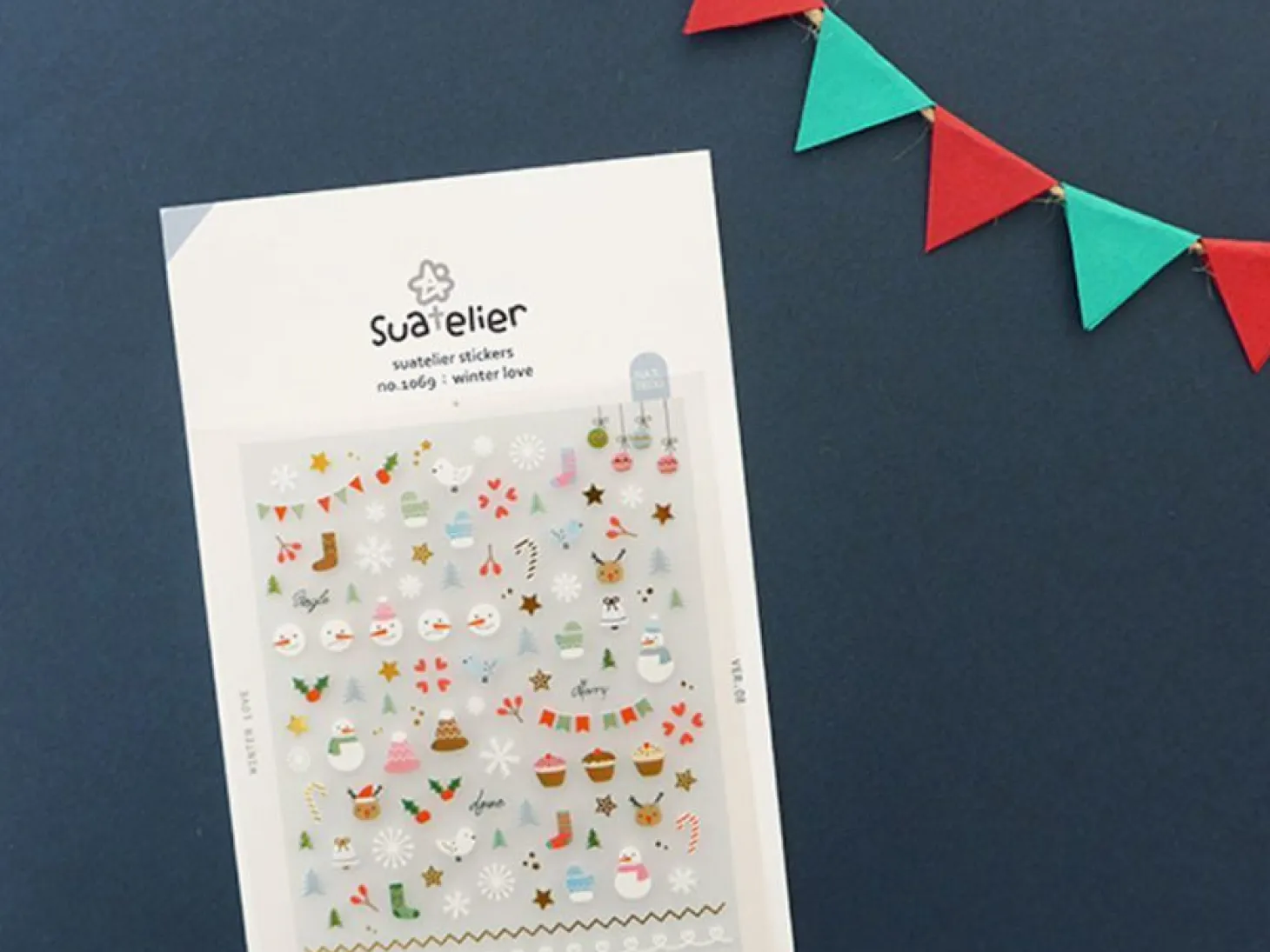 Winter Love Deco Sticker