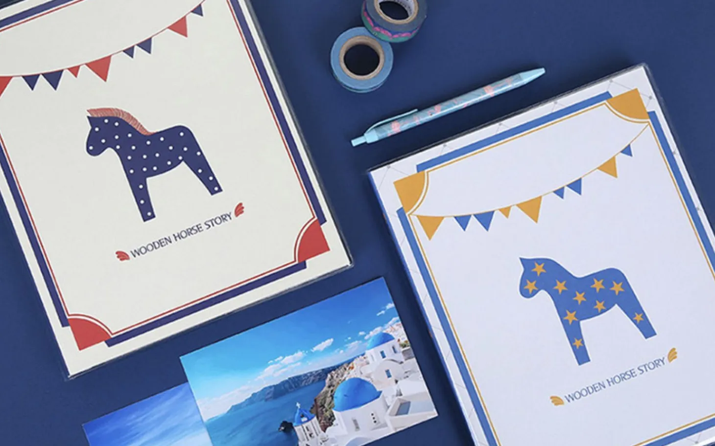 Wooden Horse Story Photo Album