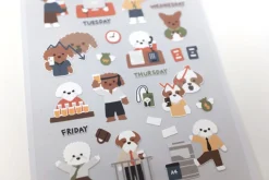 Work and Work Deco Sticker