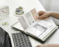 Work in Flow Business Card Book