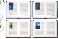 World Literature Opened Book Mouse Pad