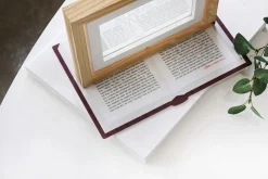 World Literature Opened Book Mouse Pad