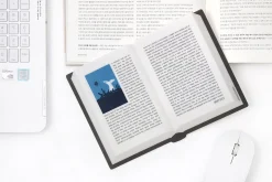 World Literature Opened Book Mouse Pad