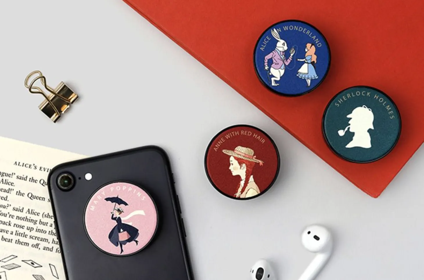 World Literature Phone Grip