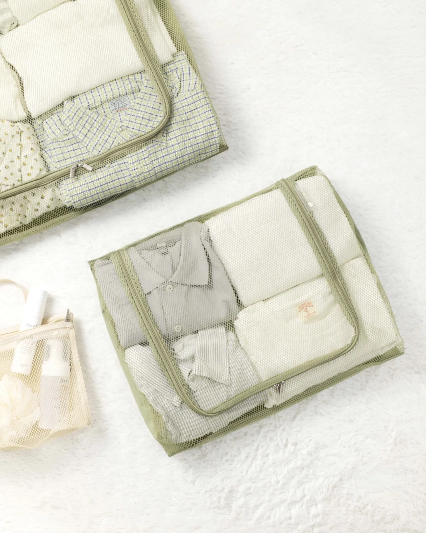 XL Travelus Luggage Mesh Pouch v4