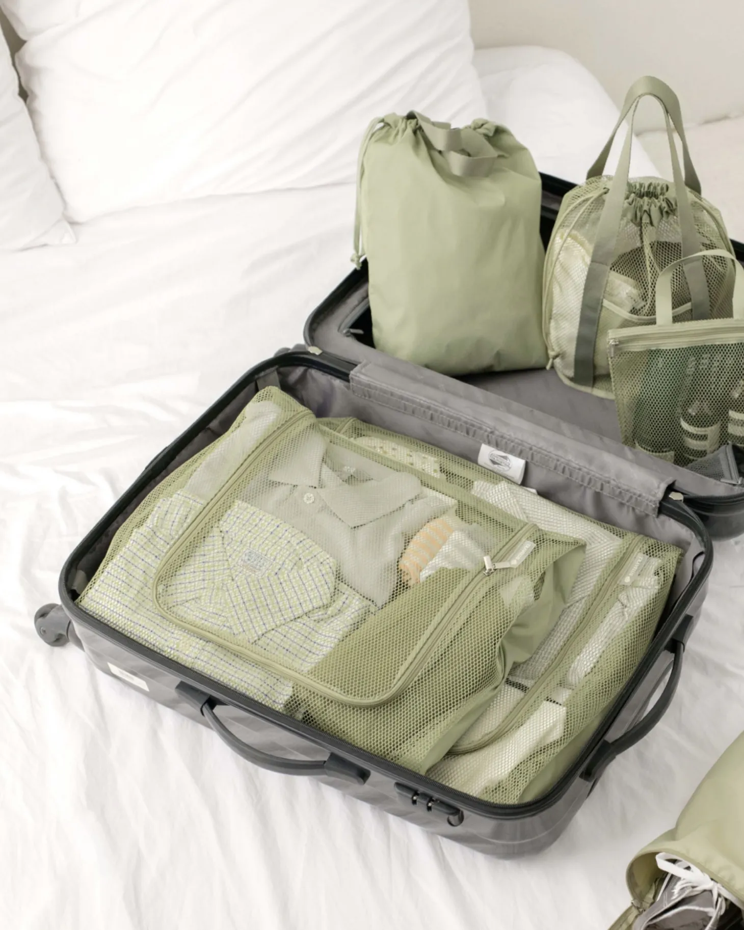 XL Travelus Luggage Mesh Pouch v4