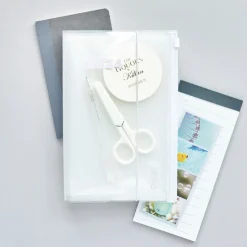 Zipper Sticker Pocket Binder