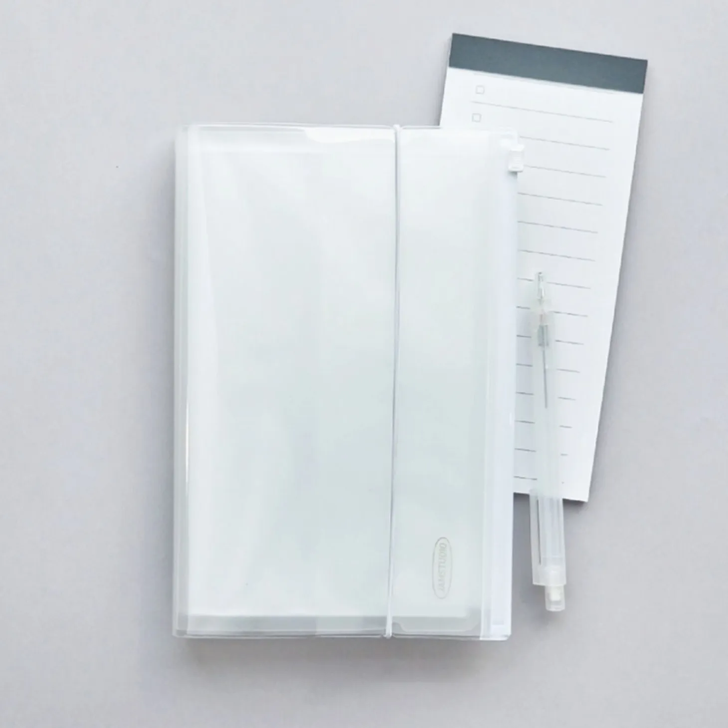 Zipper Sticker Pocket Binder