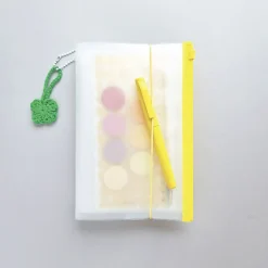 Zipper Sticker Pocket Binder