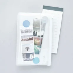 Zipper Sticker Pocket Binder