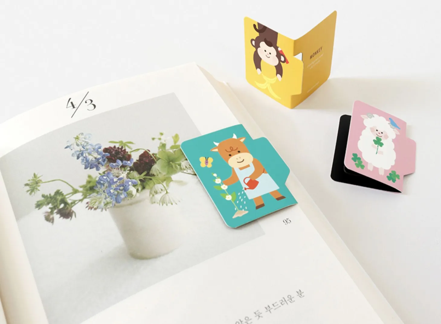 Zodiac Friends Magnetic Bookmark