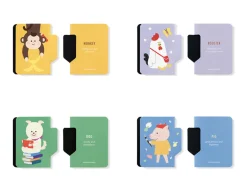 Zodiac Friends Magnetic Bookmark