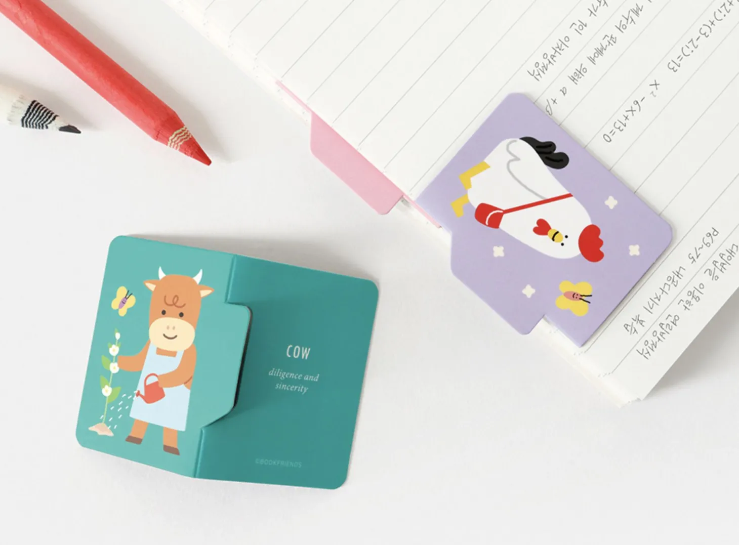 Zodiac Friends Magnetic Bookmark